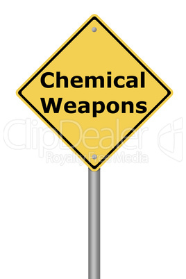 Warning Sign Chemical Weapons