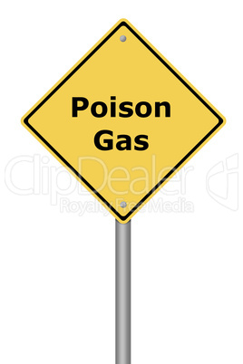 Warning Sign Poison Gas
