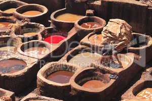 Tanneries in Fes