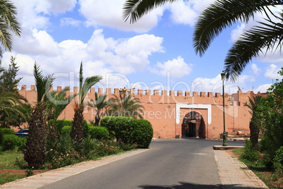Marrakech Old City Walls
