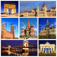 Impressions of European Landmarks