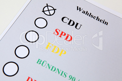 CDU wählen