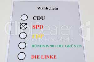 SPD wählen