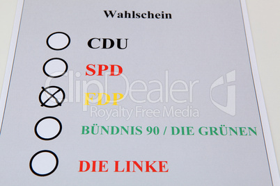 FDP wählen