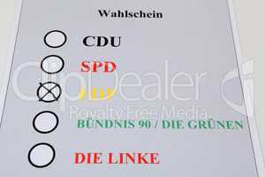 FDP wählen