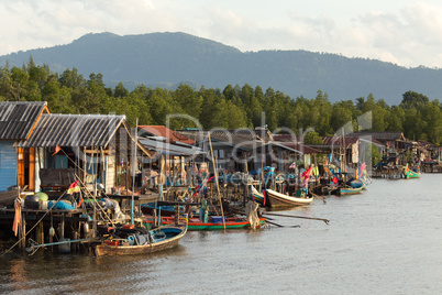 thai fishing village