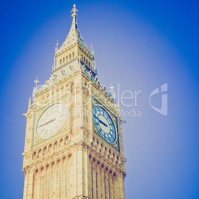 vintage look big ben