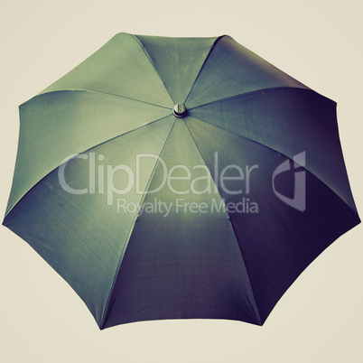 retro look umbrella