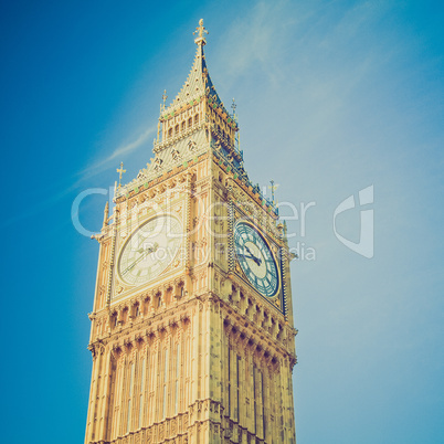 vintage look big ben