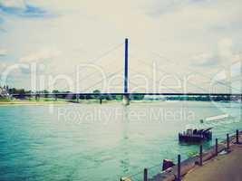 retro look river rhein