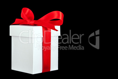 Box with ribbon