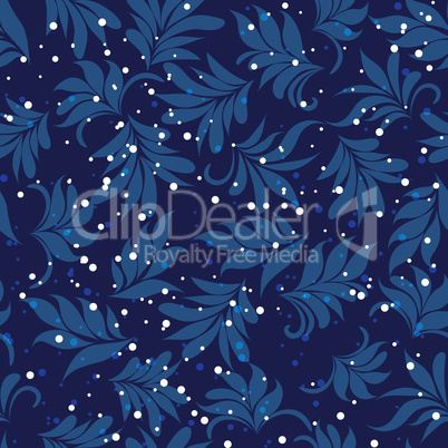 abstract floral seamless background