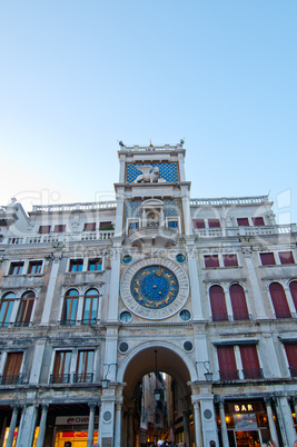 venice italy san marco square belltower