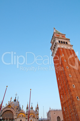 venice italy saint marco square view