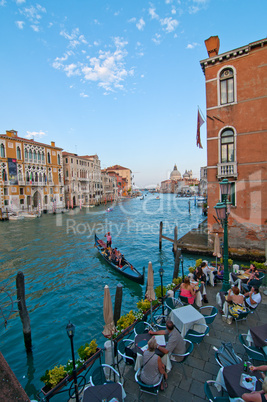 venice italy grand canal view