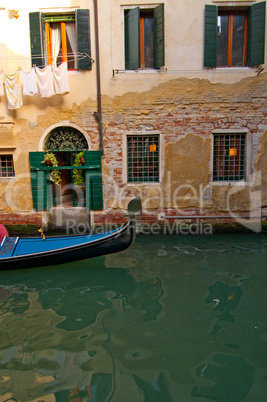 venice italy gondolas on canal