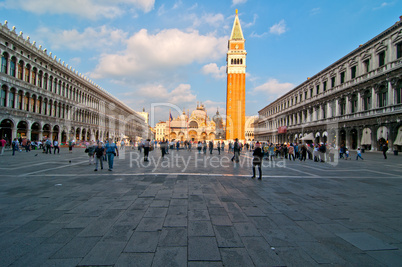 venice italy saint marco square view