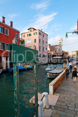 venice italy unusual pittoresque view