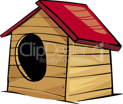 doghouse clip art cartoon illustration