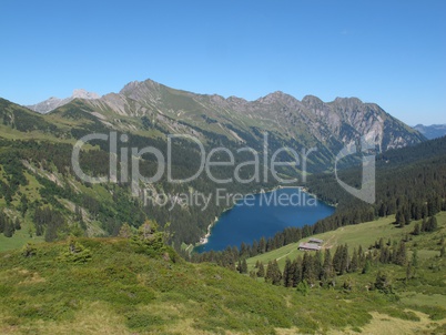 Blue lake Arnensee