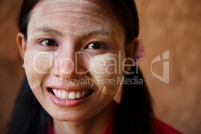 Myanmar girl portrait