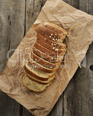 Sliced Brown Wholewheat Bread