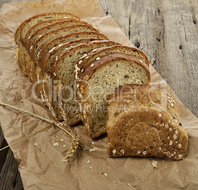 Sliced Brown Wholewheat Bread