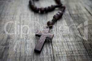 wooden rosary