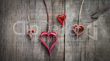 paper heart decoration