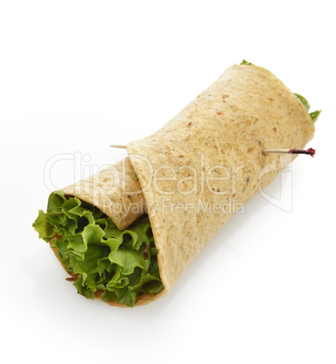 Turkey Wrap Sandwich