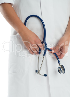 Ärztin mit Stethoskop