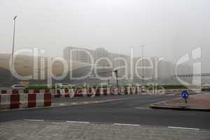dubai, uae - september 8: the sandstorm in dubai on september 8,