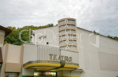 panama city-aug31: balboa theather.  constructed in 1946 to ente