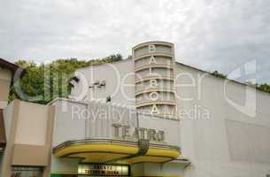 panama city-aug31: balboa theather.  constructed in 1946 to ente