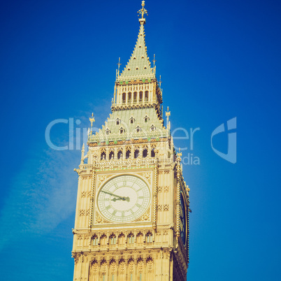 vintage look big ben