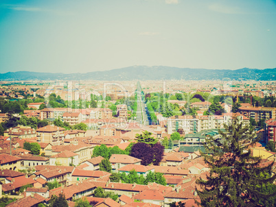 retro look turin panorama