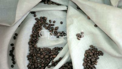 Coffee beans.