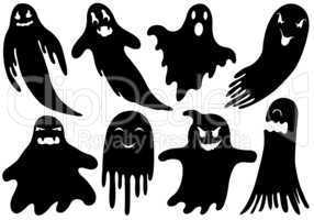 Set Of Different Ghosts