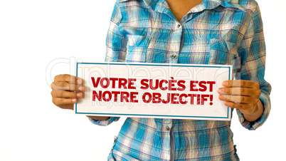 your success is our goal (in french)