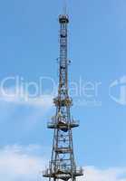 communications tower for tv and mobile phone signals