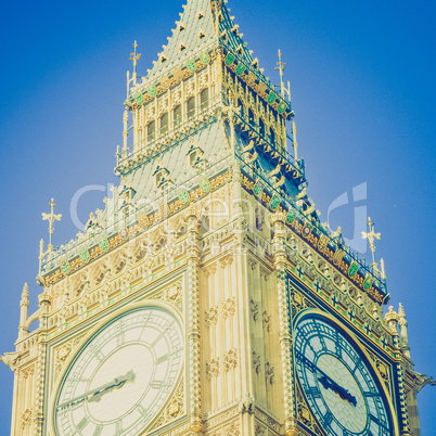 vintage look big ben