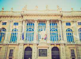 retro look palazzo madama, turin