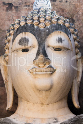 buddha head detail