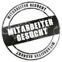 new stamp - mitarbeiter gesucht