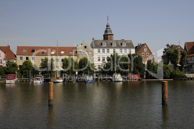 am binnenhafen in glückstadt