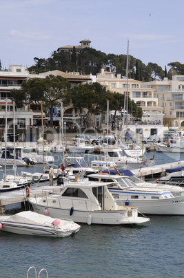 Hafen in Cala Ratjada, Mallorca