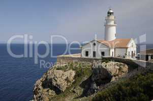 leuchtturm an der punta de capdepera, mallorca