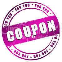new stamp - coupon
