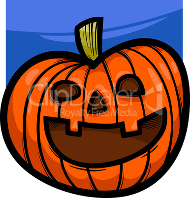 halloween pumpkin cartoon illustration