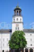 Glockenspielturm der Neuen Residenz in Salzburg